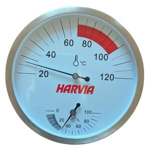 Harvia teploměr s vlhkoměrem kulatý 130mm