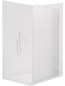 Sprchová zástěna Walk-in Orbis - Pravá - 8 mm - bílá matná, mléčné sklo - 70x200 cm