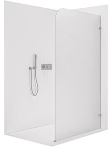 Sprchová zástěna Walk-in Orbis - Pravá - 8 mm - chrom, mléčné sklo - 70x200 cm