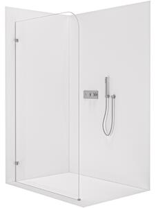 Sprchová zástěna Walk-in Orbis L/P - 8 mm - chrom, transparentní sklo - 70x200 cm