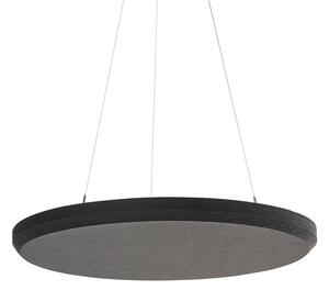 AJ Produkty Akustický panel SATELLITE, stropní, Ø 780 mm, černá