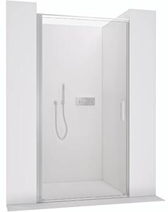 Sprchové otočné dveře Porte L/P - 8 mm - chrom, transparentní sklo - 100x195 cm