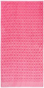 OSUŠKA NA PLÁŽ, 90/180 cm, růžová, pink Esposa - Plážové osušky
