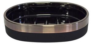 Mýdlenka LINZ BLACK/BRONZE, 7009599, rozměr 13,3 x 9,3 x 2,8 cm, IMPOL TRADE