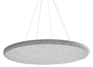 AJ Produkty Akustický panel SATELLITE, stropní, Ø 1170 mm, šedá