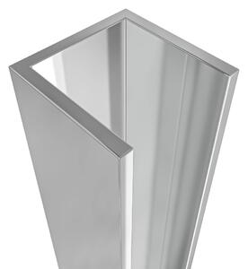Stěnový profil pro instalaci do niky pro dveře a zástěny Antelo L/P - chrom - 10 mm