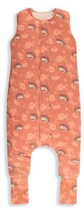 Celoroční spací pytel s nohavicemi Sleepee Vintage Animals Amaranth/Cream M