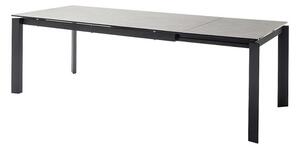 Jídelní stůl Matthew rozkládací 180-240x76x95 cm (černá)