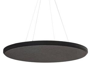 AJ Produkty Akustický panel SATELLITE, stropní, Ø 1170 mm, černá