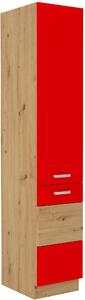 STL 40 cm skříňka vysoká dvoudveřová ARTISAN Barevné provedení ARTISAN: Krémový lesk