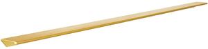 Úchytka pro koupelnovou skříňku Velora - kartáčovaná zlatá - 78 cm