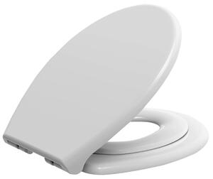 Aqualine, Dětské WC sedátko integrované do klasického WC sedátka, Soft Close, bílá, FS125