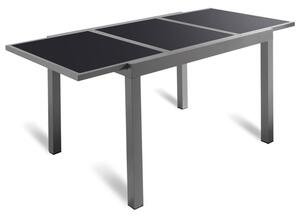 LIVARNO home Hliníkový rozkládací stůl Houston, stříbrná (100359289)