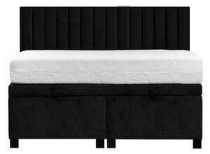 Černý rám postele MONA KP 180x200 cm