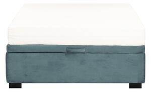 Modrý rám postele MONA KP 90x200 cm