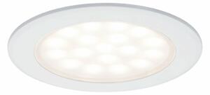 Paulmann LED nábytkové vestavné svítidlo kruhové 2ks sada 2x2,5W bílá mat 999.21 P 99921