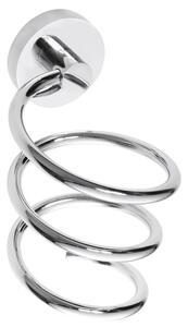 Sapho Sapho, X-ROUND držák fénu, spirálový, chrom, XR002