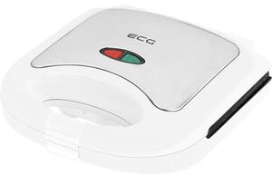 Sendvičovač ECG S 3271, 750W, nerez/bílý