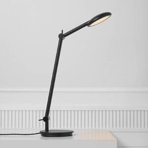 LED stolní lampa Bend, dotykový stmívač, USB port