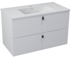 Sapho MITRA umyvadlová skříňka 89,5x55x45,2 cm, bílá