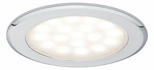 Paulmann LED nábytkové vestavné svítidlo kruhové 2ks sada 2x2,5W chrom 999.20 P 99920