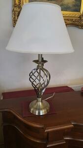 Stolní lampa kovová-kroucená ARIVA S1
