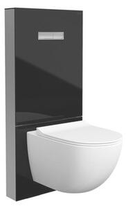 Sanitární modul VitrA Vitrus pro závěsné WC černý 770-5761-01