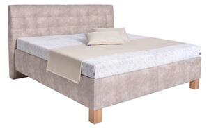 Čalouněná postel Victoria 180x200,béžová, bez matrace