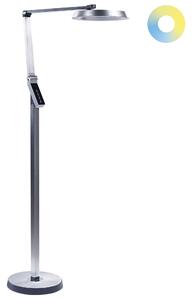 LED stojací lampa CARINA se stmívačem Kov Stříbrná