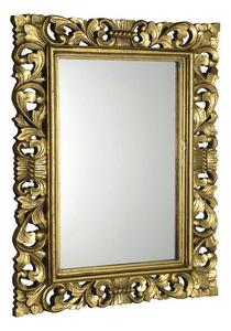 Sapho SCULE zrcadlo ve vyřezávaném rámu, 70x100cm, zlatá