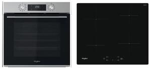 Set spotřebičů Whirlpool trouba OMK58CU1SX + indukční deska WSQ7360NE SETWH19