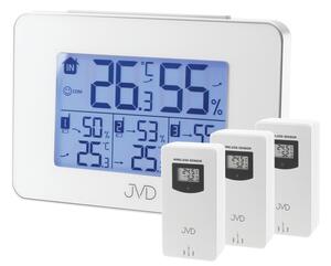 JVD Teploměr s třemi externími čidly JVD T3364.1