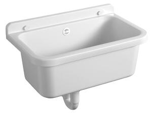 Aqualine Aqualine, Závěsná výlevka 55x34cm, plast, bílá, PI5055