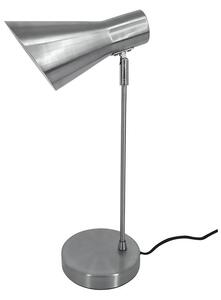 LEITMOTIV Stolní lampa Beaufort Metal stříbrná 46 cm x 23 cm