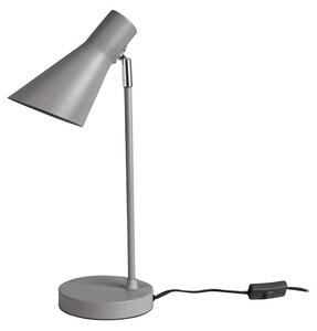 LEITMOTIV Stolní lampa Beaufort Metal matná šedá 46 cm x 23 cm