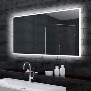 Zrcadlo s LED osvětlením 1400x700x43mm