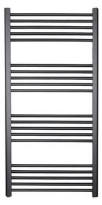 Radiátor kombinovaný SAT KD 120x45 cm černá matná SATRAKD4501200BL