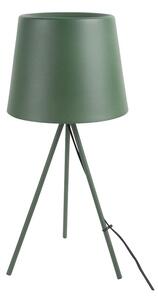 LEITMOTIV Stolní lampa Classy Metal tmavě zelená 57 cm x 27,5cm