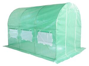 Home & Garden Zahradní fóliovník zelený 3 x 2 m