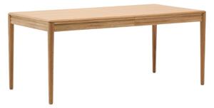 Dubový rozkládací jídelní stůl Kave Home Lenon 160-240 x 90 cm