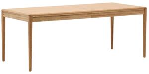 Dubový rozkládací jídelní stůl Kave Home Lenon 200-280 x 90 cm