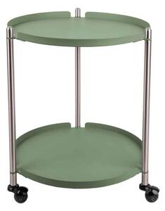 LEITMOTIV Příruční stolek Thrill zelený 52 cm