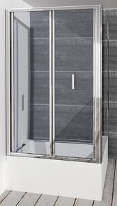 Polysan, DEEP sprchové dveře skládací 1000x1650mm, čiré sklo, MD1910