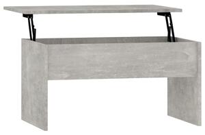 Konferenční stolek betonově šedý 80 x 50,5 x 41,5 cm kompozit