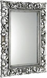 Sapho SCULE zrcadlo ve vyřezávaném rámu, 80x120cm, stříbrná