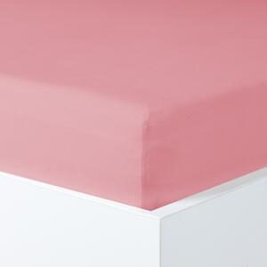 Napínací prostěradlo MAKO JERSEY s elastanem růžová Velikost: 90-100x200-220 cm