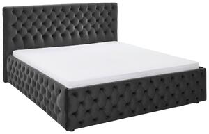 ČALOUNĚNÁ POSTEL, 180/200 cm, šedá Cantus - Čalouněné postele