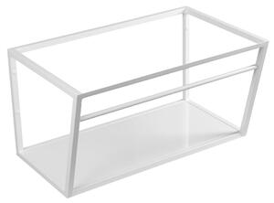 Sapho Sapho, SKA Konstrukce pod umyvadlo 750x400x460mm, bílá mat, s bílou MDF policí, SKA112