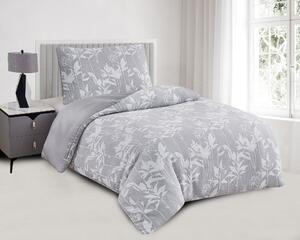 Povlečení Jacquard Nela - šedé 140x200+70x90
