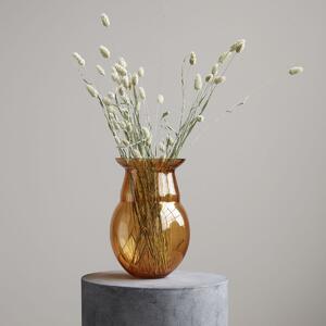 HOUSE DOCTOR Oranžová skleněná váza Airy 30 × ∅ 20 cm